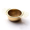 Stainless Steel Tea Strainer with Drip Bowl Easy Clean Loose Leaf Hanging Infuser Filter Kitchen Tool.