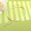 Bohemian Crystal Pearl Butterfly Necklace Vintage Y-Drop Fashion Choker Pendant Jewelry for Women and Girls.