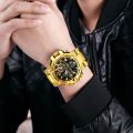 New STRYVE Watch for Men's Digital-Analog Dual Movement Calendar Luminous Waterproof Watches Fashion Sports Men's Watch 8025.