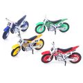 Simulated Alloy Motocross Motorcycle Model 1:18 Toy Adventure Imulation Home Decoration Kids Gift. 