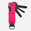 Key Organizer Compact Holder Metal Key Chain Minimalist key case holder for keychain Secures 1-5 Keys.