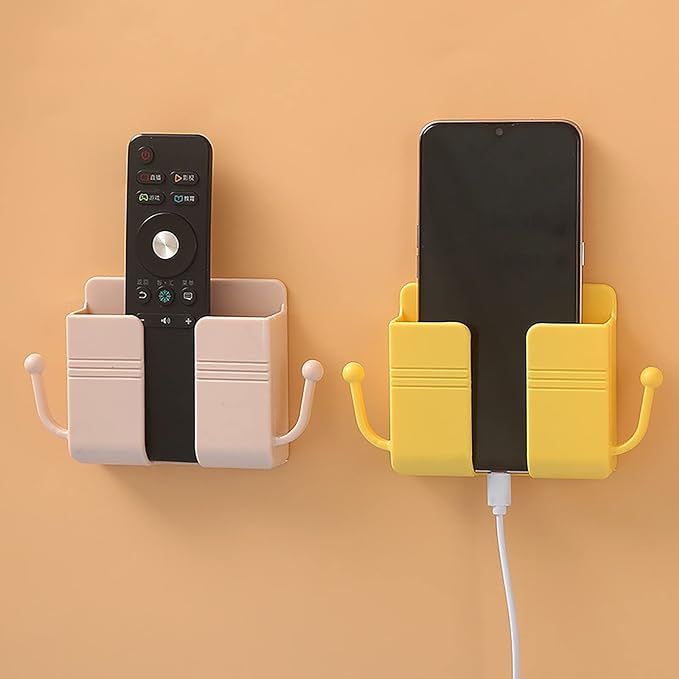 1pcs%20Wall%20Mount%20Phone%20Holder%20Self-Adhesive%20Wall%20Beside%20Organizer%20Storage%20Box%20Plastic%20Charging%20Phone%20Stand%20Remote%20Wall-Mounted%20Phone%20Brackets%20Holder%20for%20Bedroom%20-%20Image%203