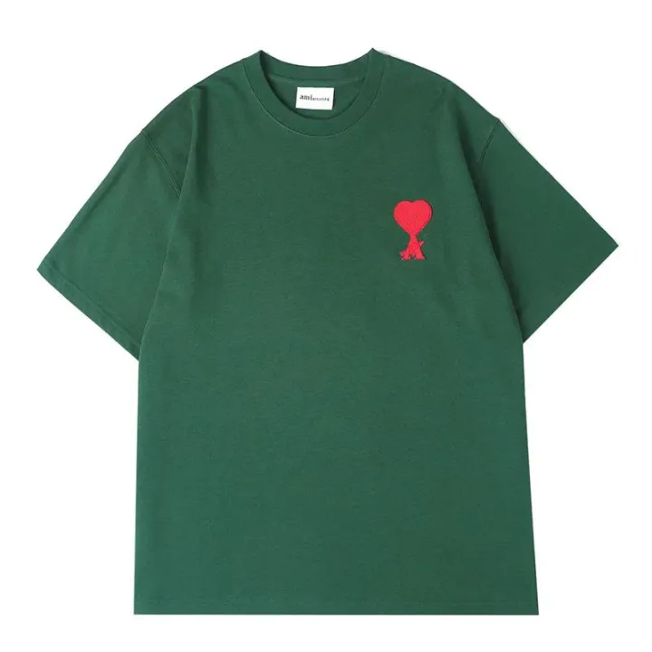 AMI%20AMORING%20Couple%20Matching%20Short%20Sleeve%20T-Shirt%20for%20Men%20and%20Women%20Loose%20Cotton%20Half%20Sleeve%20T-Shirt%20Four%20Seasons%20Tops%20Tees%20-%20Image%206