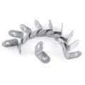 4 PCS 1.5inch Stainless Steel Corner Code Right Angle Bracket Brace Joint Shelf Triangle Shelf Support Furniture Connection Piece Access.