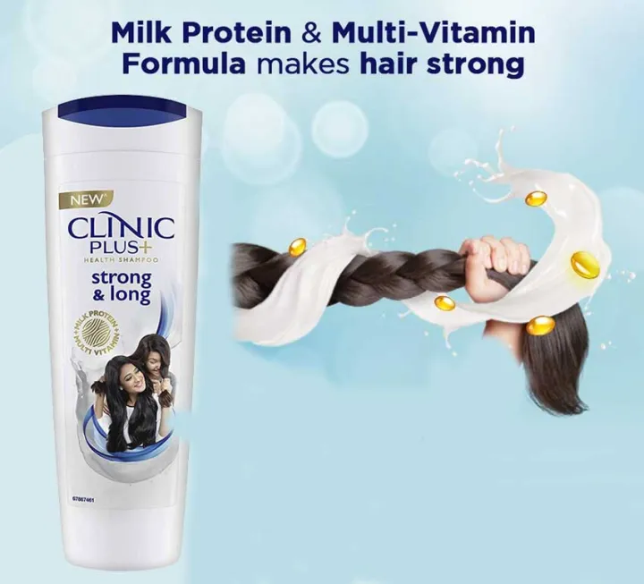 Clinic%20Plus%20Strong%20And%20Long%20Milk%20Protein%20Shampoo%20355%20Ml%20-%20Image%202