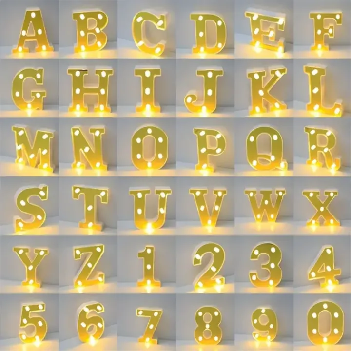 Gold/white%2016cm%20LED%20letter%20and%20number%20illuminated%20letter%20light,%20used%20as%20a%20decorative%20light%20for%20weddings,%20birthday%20parties%20-%20Image%203