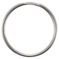 60 Pcs 20mm Outside Dia Universal Split Key Rings Keychain Holders.