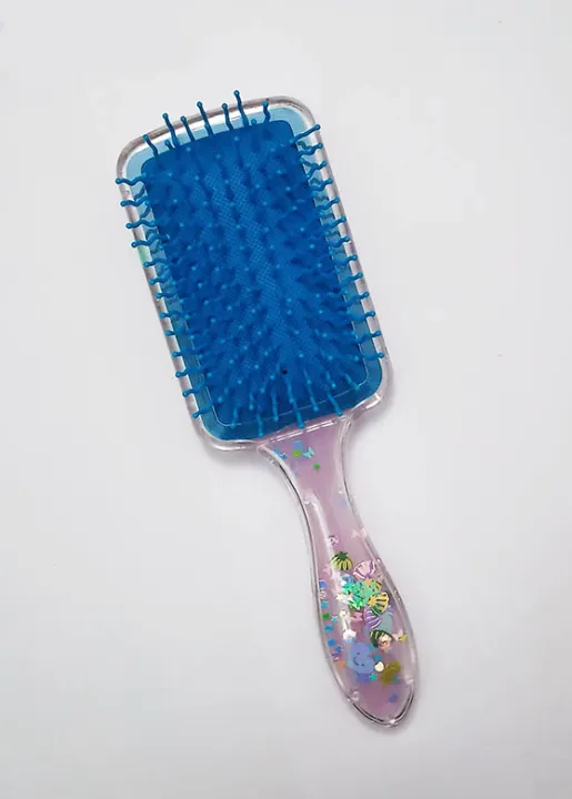 Plastic%20Clear%20Color%20Design%20Nylon%20Bristle%20Hair%20Brush%20-%20Image%202