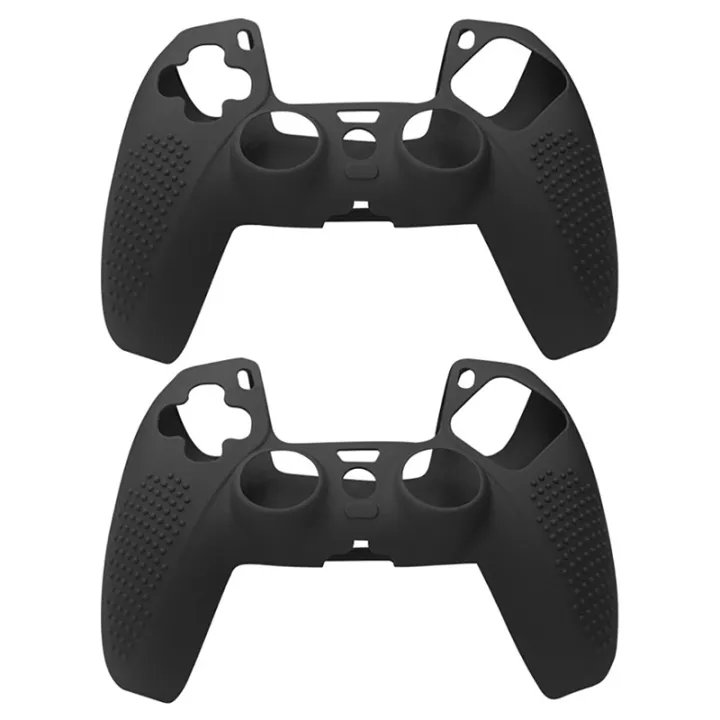 2X%20for%20PS5%20Game%20Controller%20Silicone%20Protective%20Cover%20for%20PS5%20Non-Slip%20Handle%20Cover(Black)%20-%20Image%202