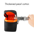 Camera Lens Bag DSLR Padded Thick Shockproof Protective Pouch Case Lens Pouch for DSLR Camera. 
