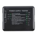 TE LED 20/24 Pin PSU ATX SATA HDD Power Supply Tester Checker Meter PC Computer Black. 