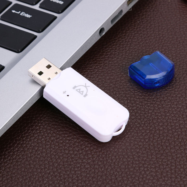 BT-470 USB Bluetooth-compatible V2.1 A2DP Handsfree Adapter Wireless Stereo Audio Music Receiver Built-in Microphone 10 Meters