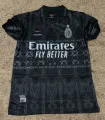 AC Milan 4th Kit 2024 Football Jersey Black. 