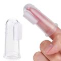 Silicone Baby Finger Transparent Toothbrush for Kids. 