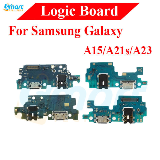 Charging Logic Board For Samsung Galaxy A15 A21s A23 Charging Port USB Plug PCB Dock Connector Spare parts