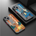 Matte Case for IPhone 15 13 12 11 14 Pro Max Mini X XS Max XR 6relax 7 8 Plus SE(2020) Shockproof Cases P-Pokemons Charizard Lucario. 