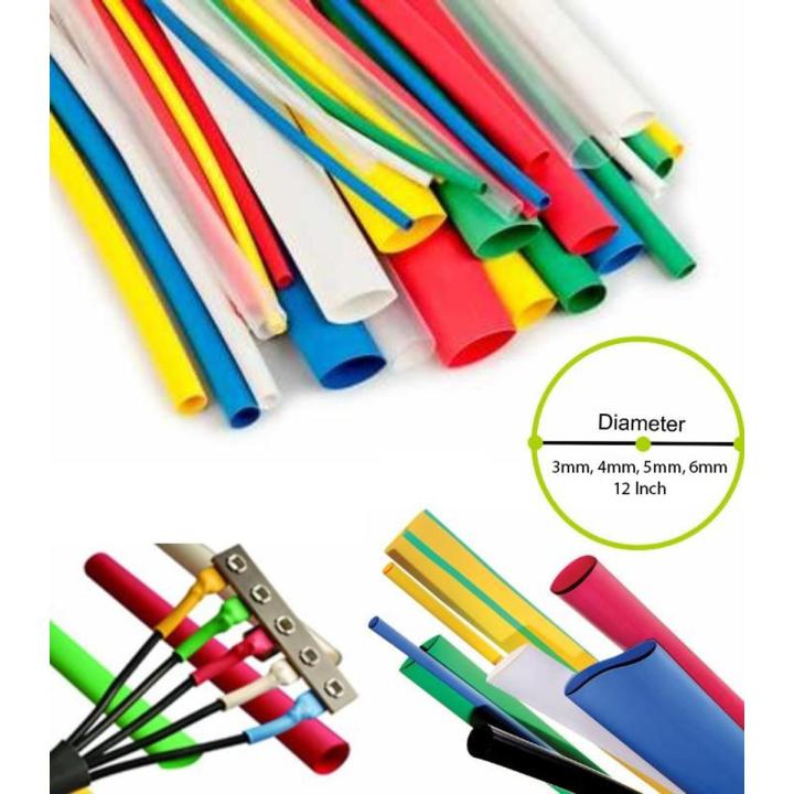 Heat Shrink Tubing Kit 3mm,4mm,5mm,6mm mixed