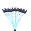 8 SATA To 8 SATA Cable 8 Pcs Sata 3.0 To Sata 3.0 Cabl SAS 7Pin 6Gbps Data Cable for Hard Disk SSD Optical Drive Server Host.