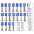 50Pcs 60 Degree Vinyl Cutter Plotter Blades for Graphtec CB09U CB09 Silhouette Cameo Cutting Knife Cricut Maker. 