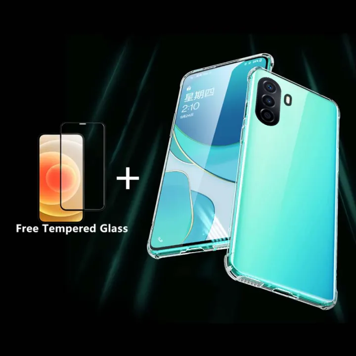 For%20Huawei%20Nova%20Y71%20Y70%20Case%20Clear%20Shockproof%20Silicone%20+%20Tempered%20Glass%20Screen%20Protector%20Film%20For%20Huawei%20Nova%20Y71%20Y70%20Back%20Cover%20-%20Image%204