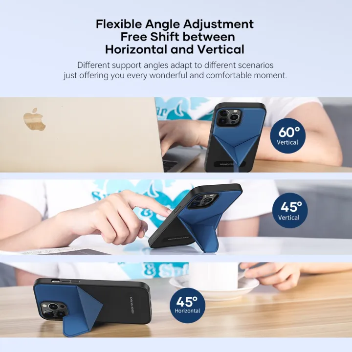 ROCK%20Element%20Plus%20TPU%20+%20PC%20Shockproof%20Protective%20Case%20with%20Folding%20Holder%20For%20iPhone%2013%20Pro%20-%20Image%206