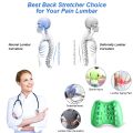 Lumbar Support Pillow for Lower Back Pain Relief,Lower Back Stretcher Massager for Chronic Lumbar Pain Relief and Herniated Disc. 