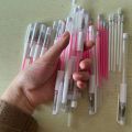 50pcs Pink Tattoo Pen Pmu Brow Pink Surgical Marker Pen for Permanent Makeup Eyebrow Lip Scribe Permanent Pen Tattoo Accessory. 
