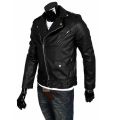 The Walking Dead Negan Cosplay Jacket Punk Men PU Leather Jacket Motorcycle Fashion Slim Fit Leather Coat.