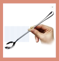 Long handle 1/3 pcs pickling spoon stainless steel silver color mirror polish spoon best for cutlery 23 cm long.