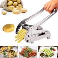 French Fries Cutter Machine, Kitchen Craft Hand Operated Potato Chip Maker Machine Cutter Chipper- 1ps. 