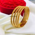 South indian bridal traditional gold Plated bangle designs Bangles For Women Curi [ 4 ] Pcs. 