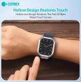 Pix Apple Watch 42/44/45mm Soft Protective Case- Apple Watch Series 8 7 6 5 4 45mm 44mm 42mm Back Side Case- Half Pack Hollow Silicone Protective Case For 42/44/45mm Smart Watch Case. 