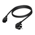 Computer Desktop Pc Power Cable 2 Pin Monitor Power Cord (PC Power Cord/Computer Power Cord/AC Power Cable) MM Servie.