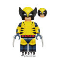 1PC Zombie VenomPool Wolverine Patch Masacre Evil Deadpool Collection Super Hero Movie Mini Action Building Block Figure Toys Kids Gift KT1076. 