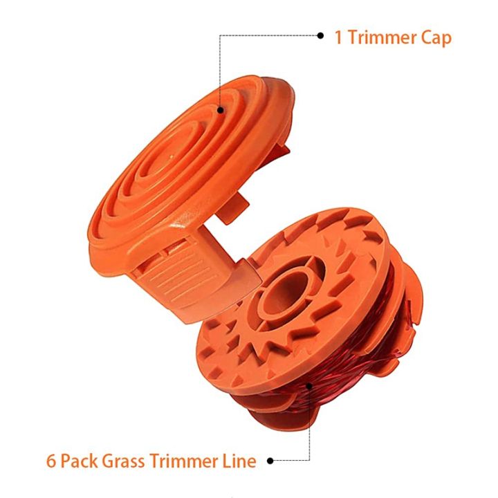 WA0007%20/%2050022833%20Replacement%20Line%20Trimmer%20Spool%20for%20Worx%20WG116%20WG119%20Corded%20Electric%20String%20Trimmers,%2016Ft%200.065Inch%20-%20Image%204