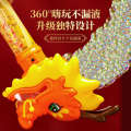 Stick Children's Electric Automatic Illumination Year of the Loong Bubble Machine New Year's Quintessence Dragon Dance Toys.