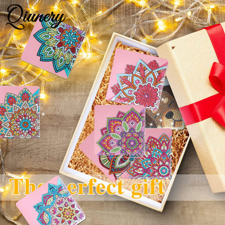 Diamond Painting Corner Bookmark 5D DIY Page Book Marks Triangle Book Lovers Gifts For Craft Women Girls