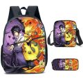 HOT NARUTO Naruto Primary and Middle School Students Schoolbag Boys Girls Anime Cartoon School Bag Mochila Children's Gifts. 