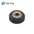 【YIYANGMAOYI111】Openbuilds Dual V Wheel Plastic Passive wheel POM 3D Printer with Bearing Idler Pulley Gear Perlin.