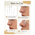 For Changing Jewelry Piercing Taper Ball Grabber Tool-Flat Back Earrings Applicator, Body Piercing Kit.