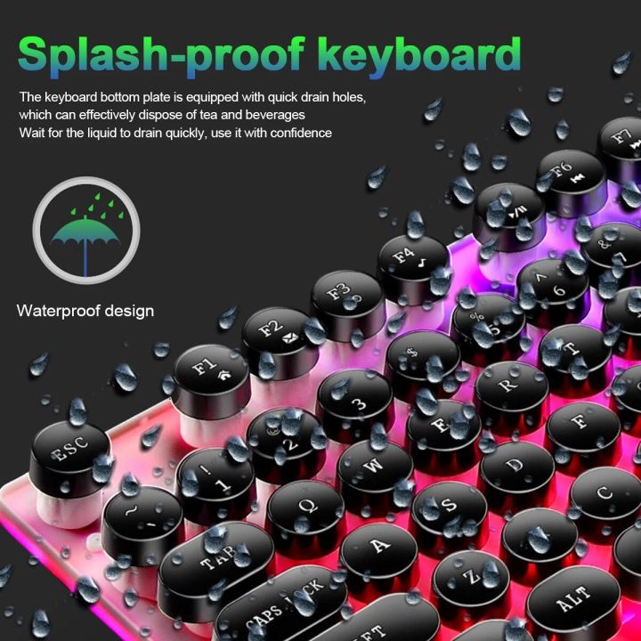 Retro%20Punk%20USB%20Wired%20Gaming%20Keyboard%20104%20Keys%20Sprash-proof%20Feeling%20Gamer%20Backlit%20Keyboard%20for%20PC%20Computer%20Laptop%20Desktop%20Gamer%20-%20Image%203