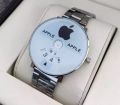 Men's Watch APP-LE WATCH - White & Black Dial. 