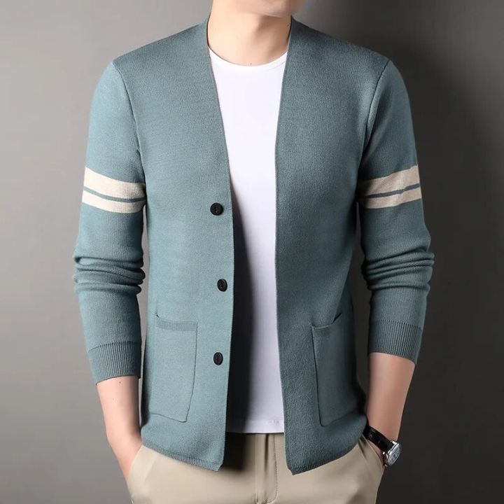 Knitted%20cardigan%20men's%20thin%202023%20spring%20and%20autumn%20season%20new%20casual%20middle-aged%20and%20young%20shawl%20sweater,%20outer%20wearing%20sweater%20-%20Image%204