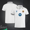 Barcelona Short Sleeve Collar Polo Football Jersey For Men - Half Sleeve Collar Polo Barcelona t shirt - Barcelona Fan Jersey. 