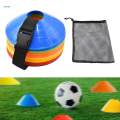 Agility Soccer Cones Markers Durable Soccer Disc Cones for Skating Football Basketball. 