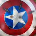 Cosplay 1/1 60cm Captain America Shield Battle Damage Version full metal Shield Costume Fancy Dress party Anime stage show props. 