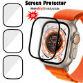49mm Glass Screen Protector Full Protective Film, Apple Watch Ultra 49mm Screen Protector Soft Glass and PMMA Poly Screen Protector for Apple Watch Ultra. 