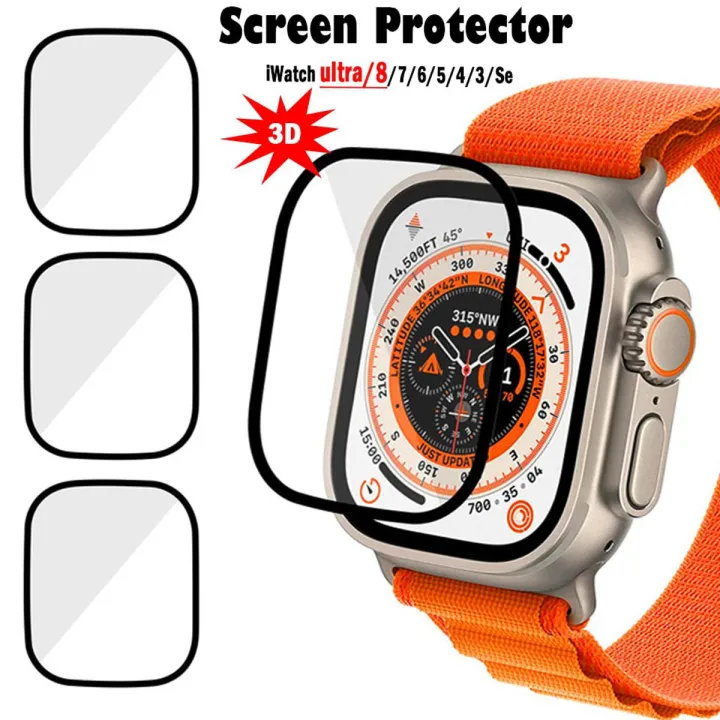 49mm%20Glass%20Screen%20Protector%20Full%20Protective%20Film,%20Apple%20Watch%20Ultra%2049mm%20Screen%20Protector%20Soft%20Glass%20and%20PMMA%20Poly%20Screen%20Protector%20for%20Apple%20Watch%20Ultra%20-%20Image%203