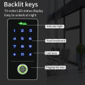Outdoor Tuya App Wifi Access Control System IP68 Waterproof RFID EM Fingerprint Keypad ID Card Reader Standalone Door Controller.