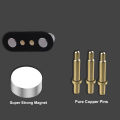 2Pin 4mm 7.62mm 4Pin Smartwatch Charge Cable Black White Strong Magnetic USB Charging Cord Rope 99% Universal for Smart Watch. 
